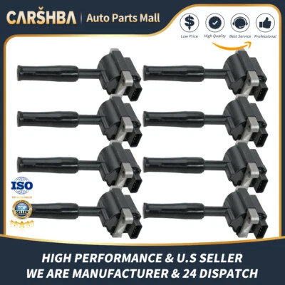 8*UF415 Ignition Coils OEM for 1999-2003 Jaguar Vanden Plas XJ8 XJR XKR 4.0L V8 - Image 1 of 4