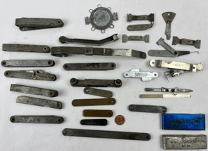 Lot of 30 Feeler Gauges Spark Plug Gages Nozzle Cleaners Automotive Tools - Picture 1 of 12