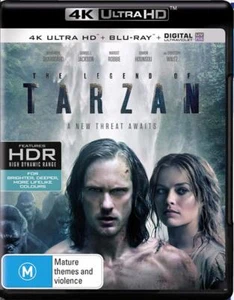 The Legend Of Tarzan | Blu-ray + UHD + UV (Blu-ray, 2016) - Picture 1 of 1