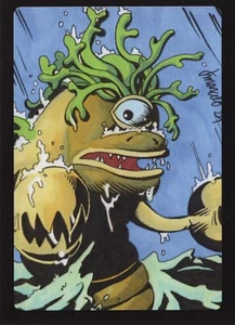 PRINT Scooby-Doo - Creepy Heap from the Deep Sketch Card Limited Ed. Set of 13 - Picture 1 of 3