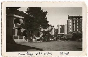 Cour du Trigo STEF Toulon immeubles quartier - photo ancienne an. 1937 - Picture 1 of 1