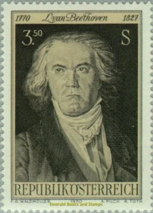 EBS Austria 1970 - Ludwig van Beethoven - ANK 1382 - MNH** - Picture 1 of 1