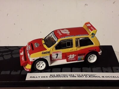 mg metro 6r4 rally des garrigues 1986 d.auriol 1:43 - Immagine 1 di 4