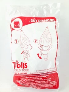 McDonalds Happy Meal Toy Guy Diamond Trolls World Tour sealed Collectable toys. - Picture 1 of 2