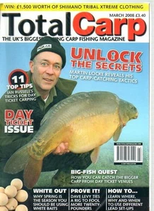 TOTAL CARP MAGAZINE - March 2008 - Picture 1 of 1