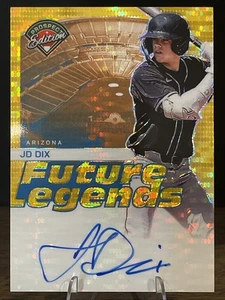 2024 Panini Prospect Edition Future Legends Signatures JD Dix Gold Pulsar 1/10 ! - Picture 1 of 11