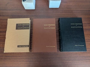 Vols 1-3 DOCTRINES of SALVATION Joseph Fielding Smith LDS 1960s Vintage Book Set - Picture 1 of 4