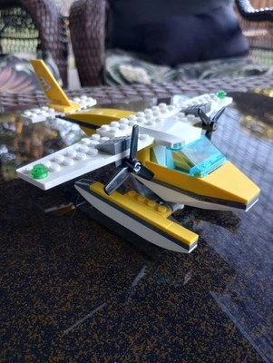 LEGO CITY: hidroavión (3178) Lego avión, avión del mar amarillo Foto 1 de 4