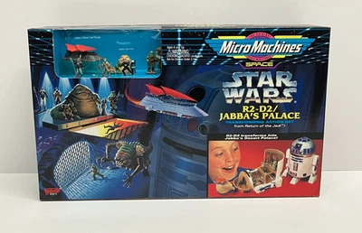 1994 Galoob STAR WARS Micro Machines Space R2-D2 JABBA'S PALACE Action Set (NEW) - Image 1 of 4