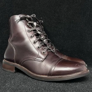 Thursday Boot Co Brown Captain Women’s Size 10.5 Leather Combat Mid Calf Boots - Picture 1 of 9