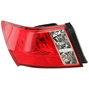 Halogen Tail Light For 2008-2014 Subaru Impreza Sedan Left Clear & Red Lens - Picture 1 of 6