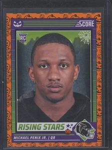 2024 Score-A-Treat Michael Penix Jr. #39 RC Rising Stars Orange Pumpkin Falcons - Imagen 1 de 2