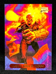 1994 Fleer Marvel Masterpieces - Ghost Rider 2099 #43 Marvel Comics Trading Card - Bild 1 von 2