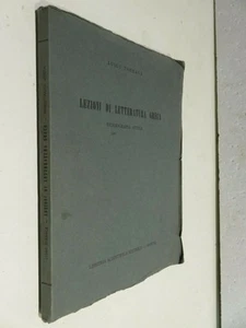 LEZIONI DI LETTERATURA GRECA Storiografia attica Luigi Torraca 1969 libro da - Picture 1 of 1