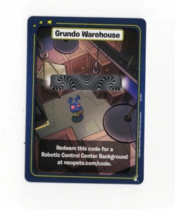 Neopets TCG Robotic Control Center Background Code Grundo Warehouse - Picture 1 of 1