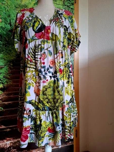 Blutsgeschwister Sommer Kleid Seeds of Love Größe 2XL greek poetry garden - Bild 1 von 6