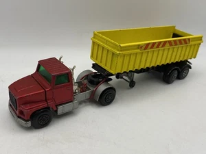 MATCHBOX Ford LTS Super Kings 1973 Lesney camion auto - Foto 1 di 10