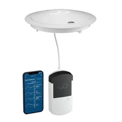 Умный монитор бассейна WaterGuru Sense S2 — цифровой тестер воды для бассейна и спа с Wi-Fi - Изображение 1 из 4