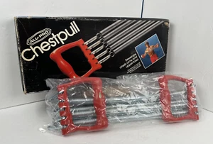 Vintage All-Pro Chestpull 5-Spring Resistance Chest Pull Exercise - K-Mart Brand - Picture 1 of 6