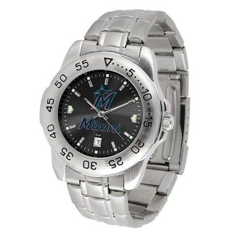 MLB Miami Marlins Mens Sport Steel Watch Style: XWM3499 $79.90 Cover