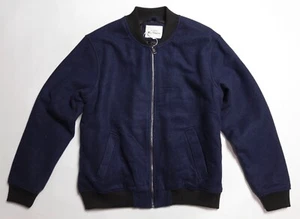 NEW Ben Sherman Zip Front Jacket in Salute (Blue) Size Large - Picture 1 of 14