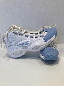 Reebok Question Mens Size 8.5 Mid Denver Nuggets Shoes Iverson GW8854 Sneakers - Picture 1 of 7