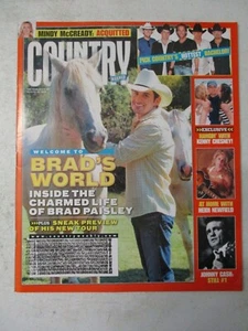 COUNTRY WEEKLY MAGAZINE AUG 28, 2006 BRAD PAISLEY HEIDI NEWFIELD JOHNNY CASH - Picture 1 of 2