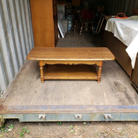 Oak Center Coffee Table Cover