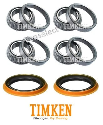 Juego de cojinetes y sellos de rueda delantera Timken para Ford Ranger 1983-1989 4x4 4x4 Dana 28 Foto 1 de 2