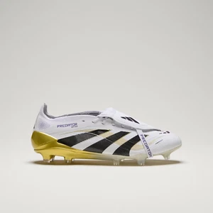 adidas PREDATOR ELITE Fold-Over Tongue FG JI1095 Cloud White Unisex Soccer Cleat - Picture 1 of 9