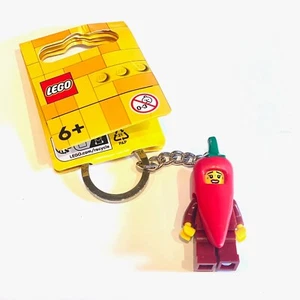 Lego Chili Girl 854234 Minifigure Keychain Keyring New with tag in Hand - Picture 1 of 11