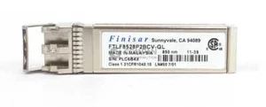 FTLF8528P2BCV-QL FINISAR 8GB SFP+ SW 850NM OPTICAL TRANSCEIVER - Zdjęcie 1 z 5