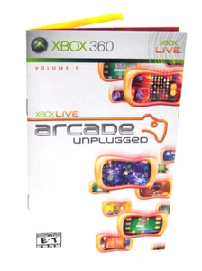 Manuale Istruzioni Solo Arcade Unplugged Namco Bandi Konami XBOX Live No Gioco - Foto 1 di 2