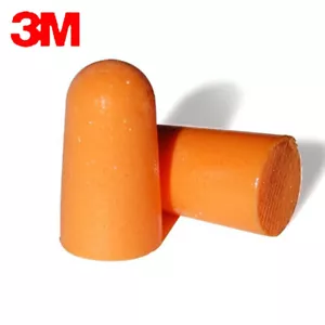 10 paia tappi auricolari in schiuma riduzione rumore arancione 3M 1100, SNR 37db - Foto 1 di 8
