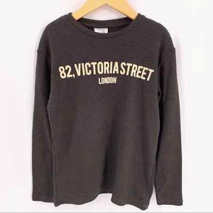 Zara brown long sleeve London tee size 8 - Picture 1 of 4