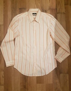 Camicie Hugo Boss slim fit da uomo con bottoni a righe 100% cotone taglia 41/... - Foto 1 di 9