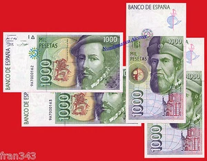 PAREJA 1000 pesetas 1992 HERNAN CORTES Serie 9A SC - Imagen 1 de 1