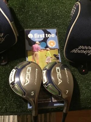 Adams Ladies Idea a7OS 5-7 Woods Set Graphite Grafalloy 45g Shafts - Image 1 of 4