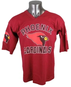 Vintage Garan Pheonix Cardinals 80s 90s Pre-Arizona Shirt Size L Red USA NFL - Picture 1 of 7