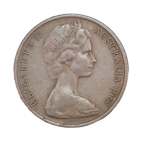 1967 AUSTRALIA 10 CENTS - CIRCULATED - KM65 - Picture 1 of 2