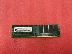 Micron 128MB Synch 133MHz CL3 MT8LSD1664AG PC100-222 Memory Stick (Used) - Picture 1 of 1