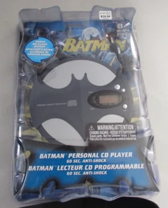 Reproductor de CD personal Batman 2005 vintage NUEVO - Imagen 1 de 2
