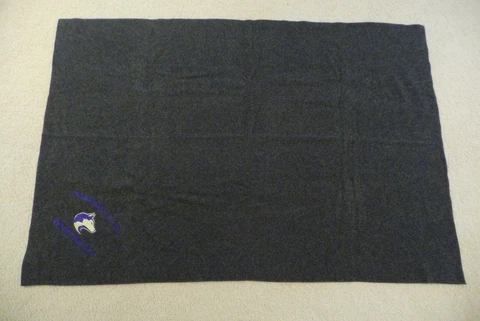 Woolrich Wool Throw Blanket University of Washington Huskies USA 59" x 40" Cover