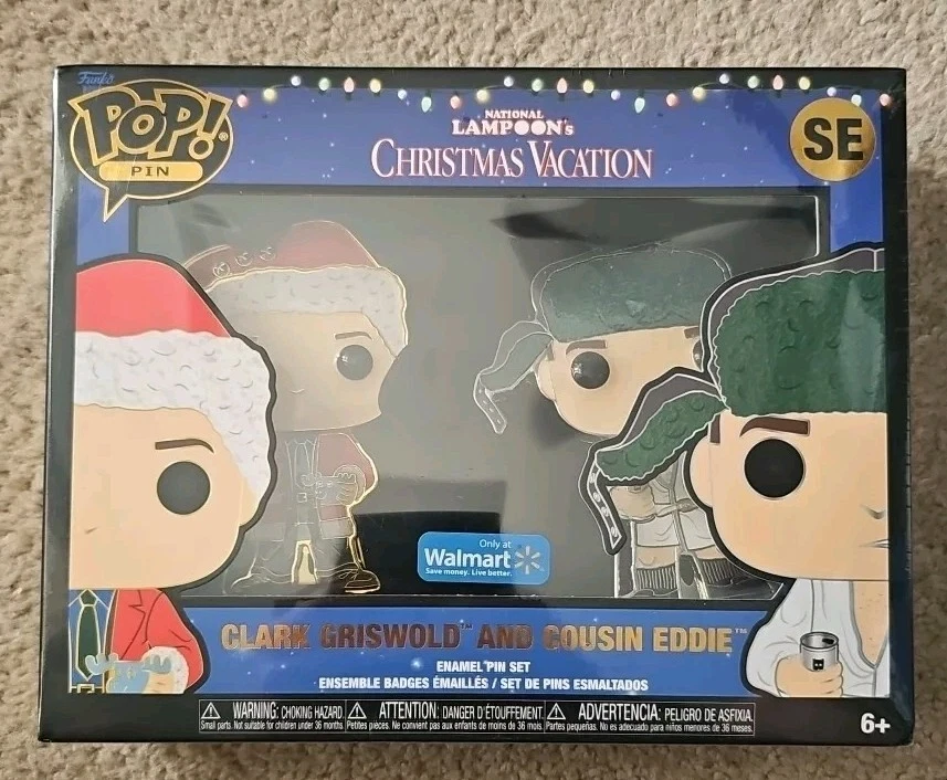 Funko Pop Christmas Vacation Pin Set Clark Griswold Cousin Eddie SE Chevy Chase