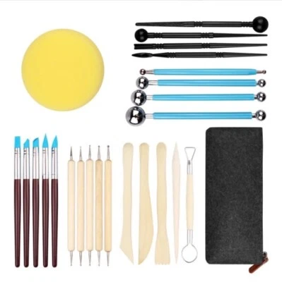 Polymer Clay Tools, Pottery  tool, Modeling Clay Sculpting Tools Set - Image 1 of 4