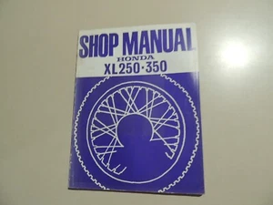 HONDA XL250 K1 K2 K3 K4 XL350 K1 K2 K3 Service repair manual Werkstatthandbuch - Bild 1 von 10