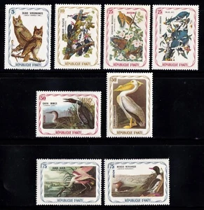 Haiti    Audubon Birds   x15       MNH OG          - Picture 1 of 2