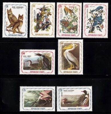 Haiti    Audubon Birds   x15       MNH OG          - Image 1 of 2