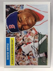 2005 Topps Heritage #203 David Ortiz - HOF - Boston Red Sox - NM - Picture 1 of 2