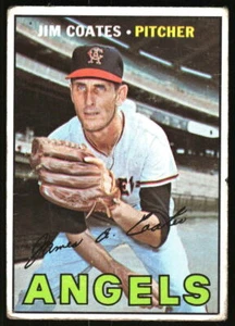 1967 Topps Jim Coates #401 California Angels - Picture 1 of 2